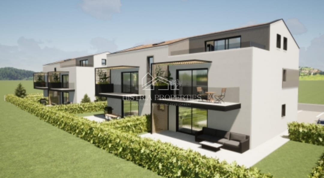 Prostorno stanovanje s teraso in čudovitim razgledom v novi stavbi