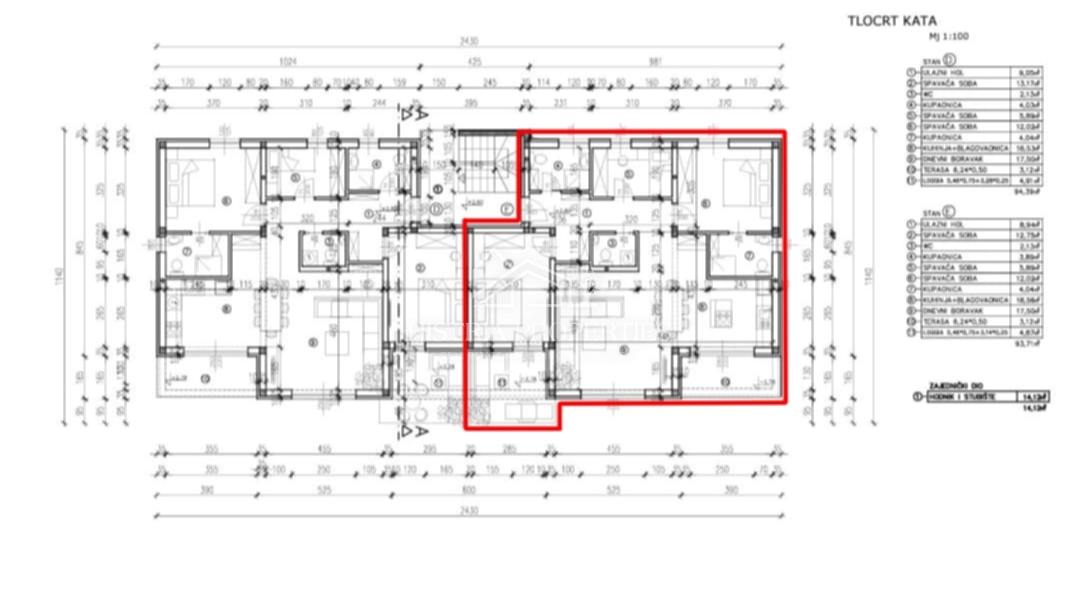 Stanovanje z bazenom v novogradnji 4 km od Poreča