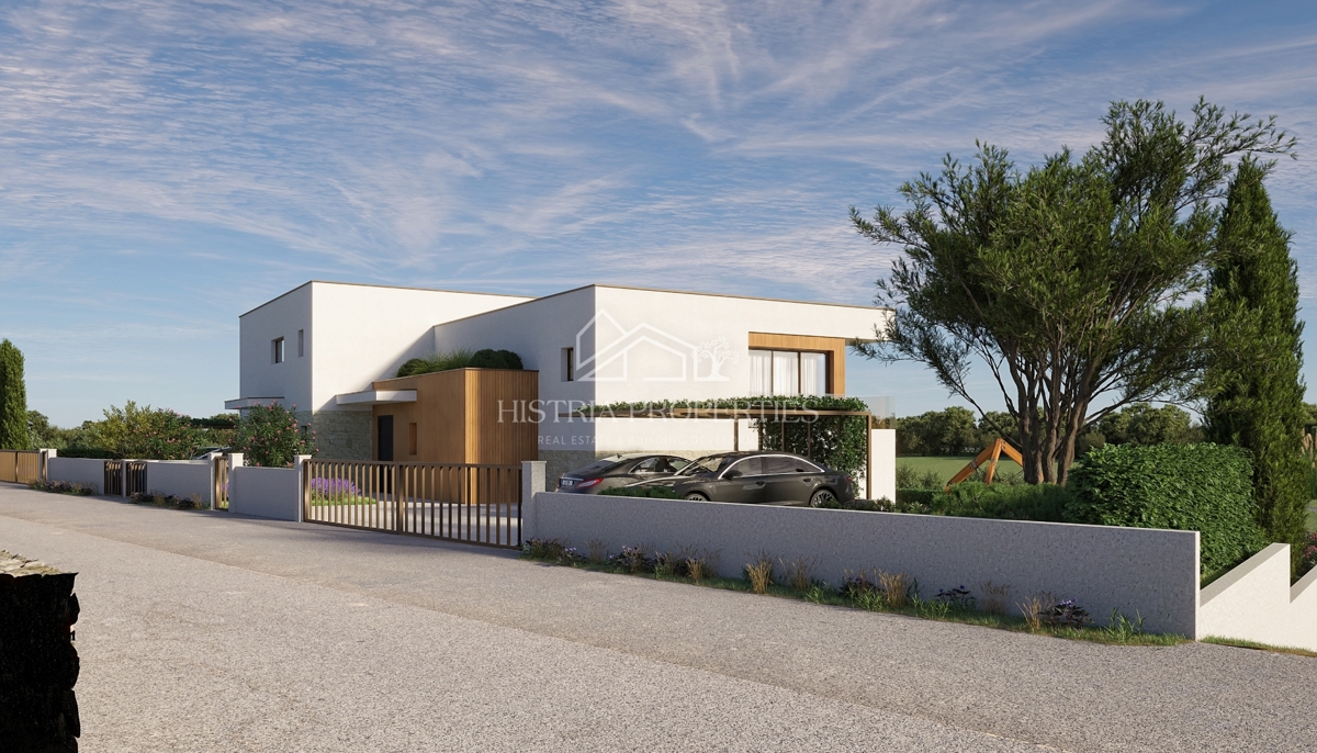 Razkošna vila z razgledom, ki napolni dan, v pomirjujočem okolju