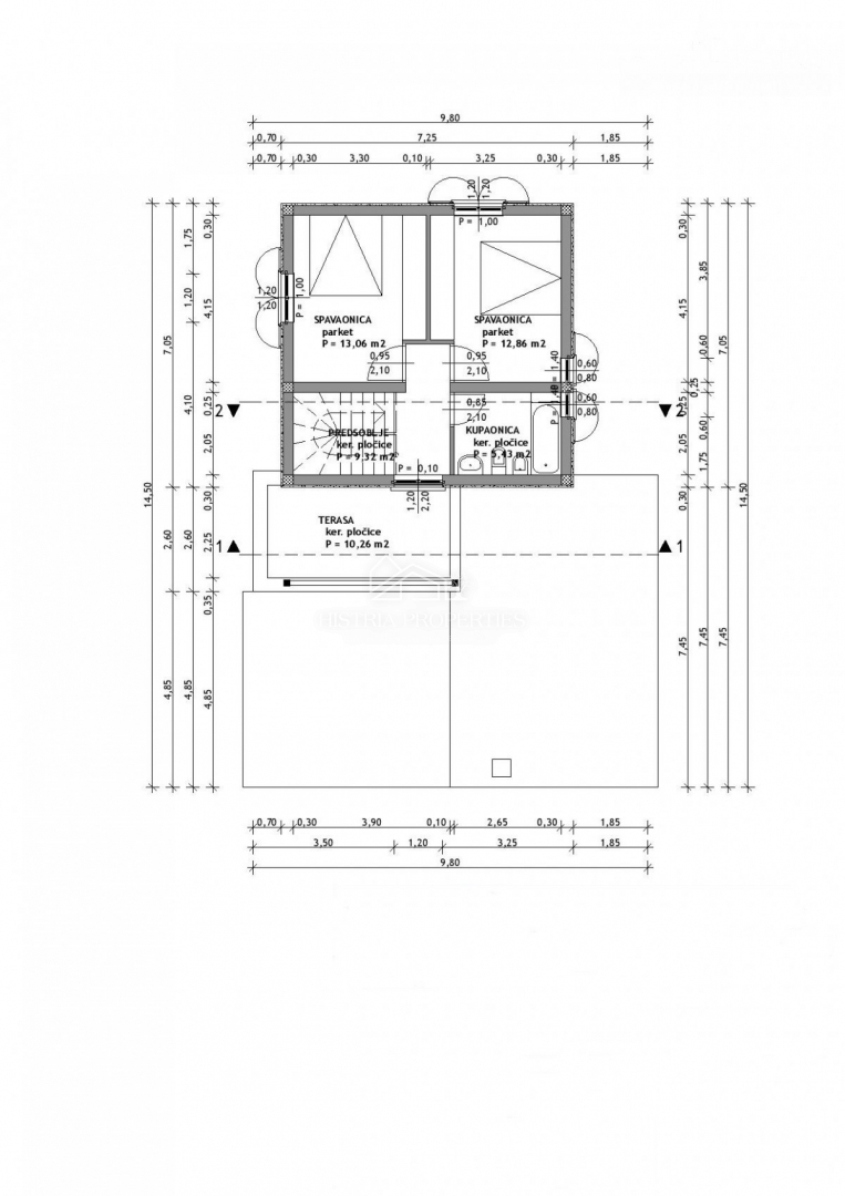 Popolnoma opremljena hiša z bazenom in uveljavljeno turistično ponudbo