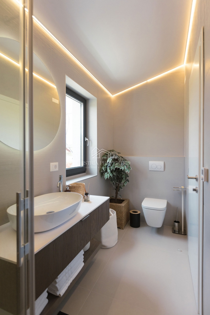 Dizajnerska vila v istrskem slogu, popolnoma in bogato opremljena