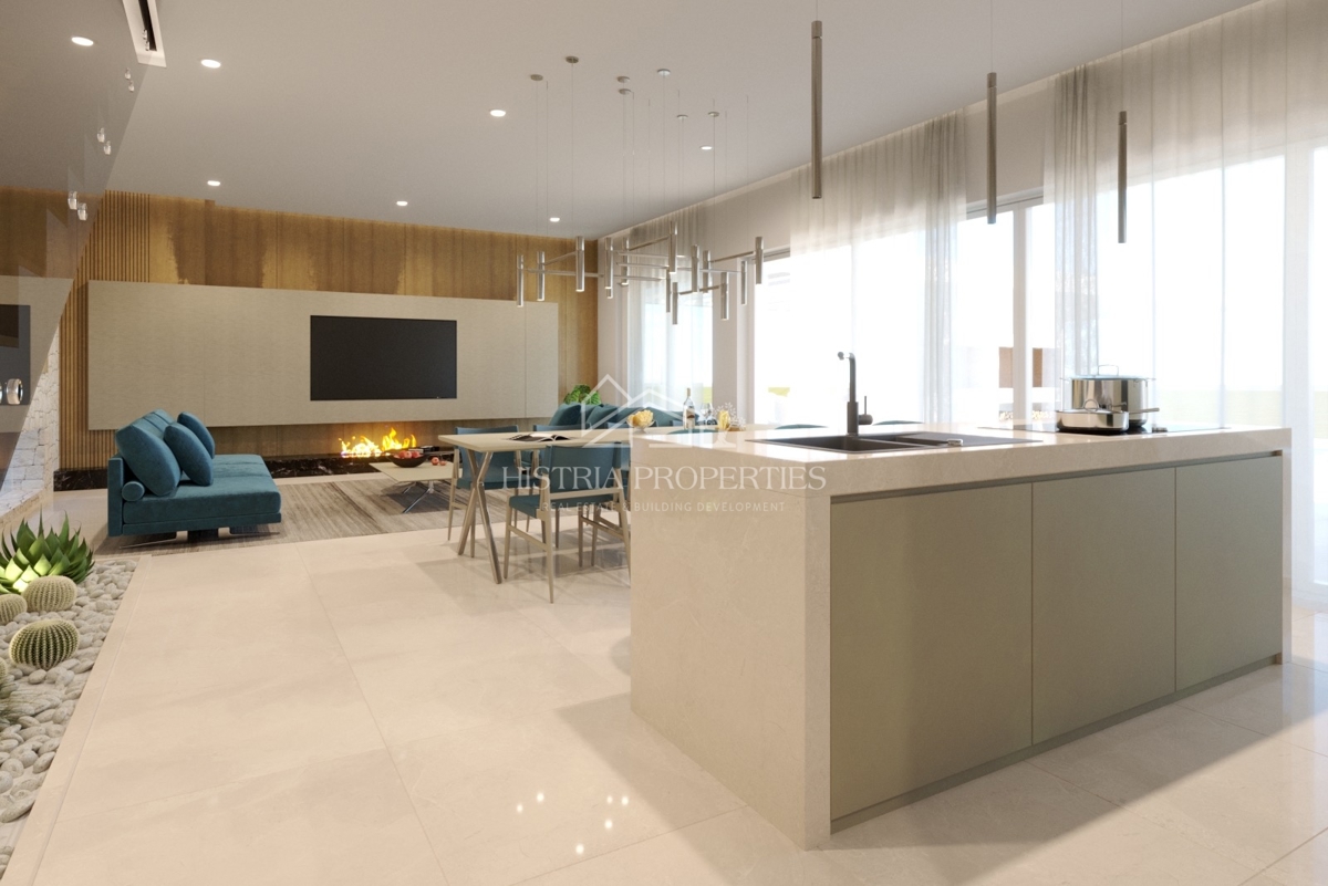 Dizajnerska prostorna vila visoke kakovosti z osupljivim razgledom