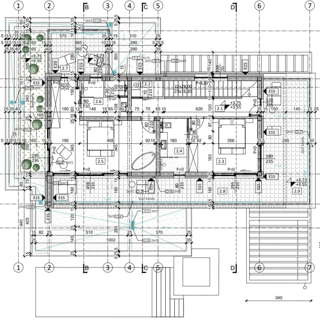 Dizajnerska prostorna vila visoke kakovosti z osupljivim razgledom