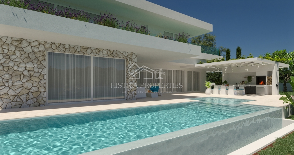 Dizajnerska prostorna vila visoke kakovosti z osupljivim razgledom