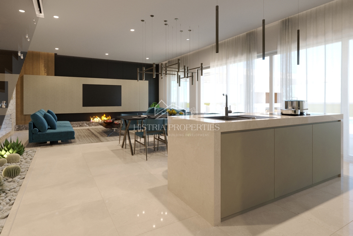 Dizajnerska prostorna vila visoke kakovosti z osupljivim razgledom