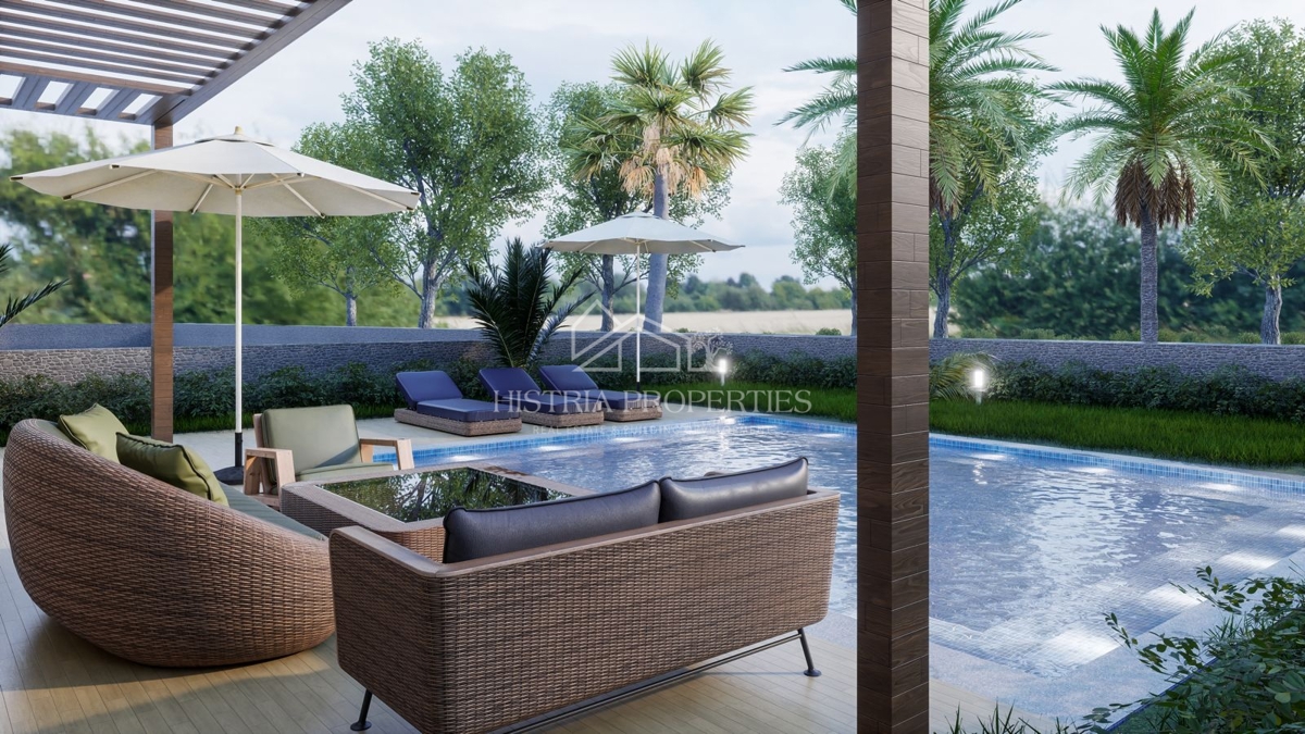 Äußerst hochwertiges Haus mit Pool und Meerblick