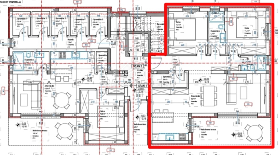 Prostoren 400m2 vrt in kakovostno stanovanje v novogradnji s čudovitim razgledom