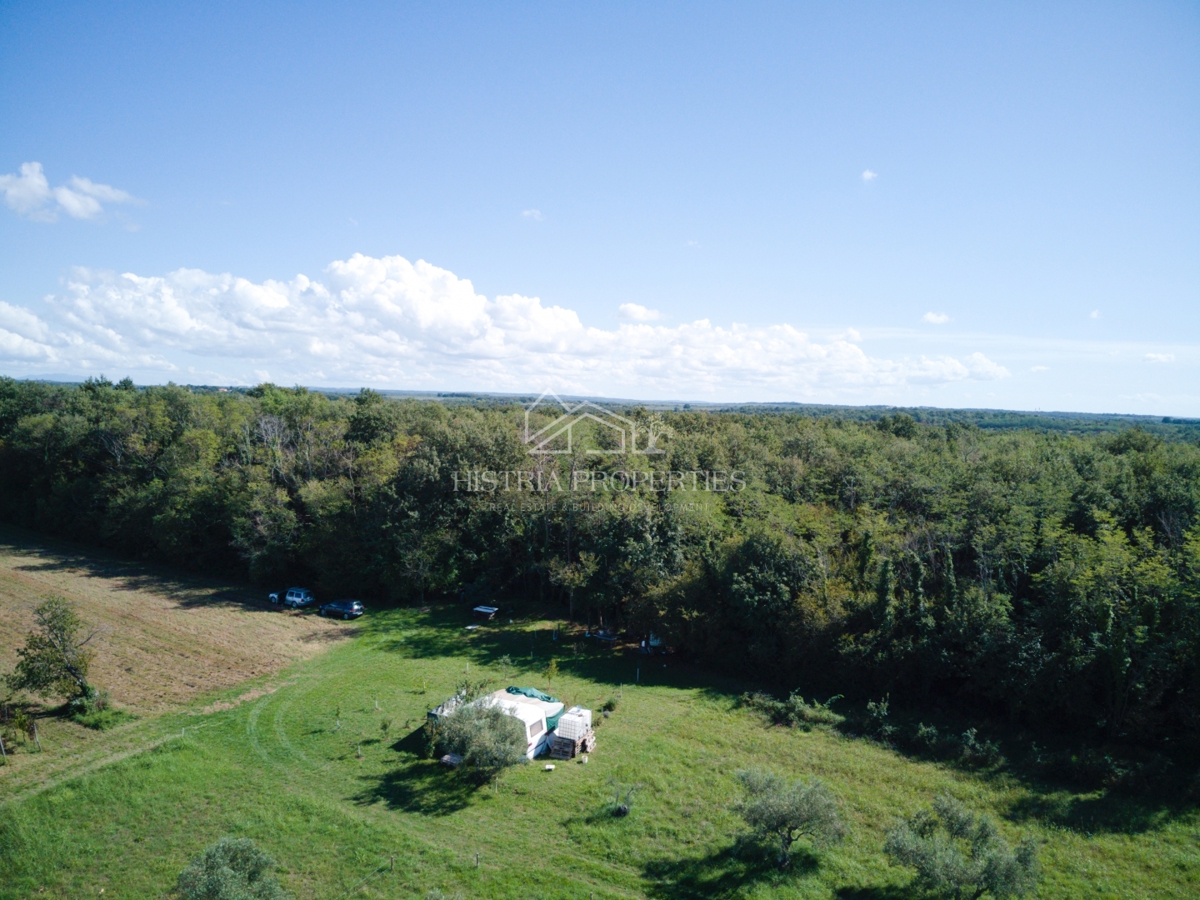 Vikend parcela na sončni lokaciji nedaleč od morja