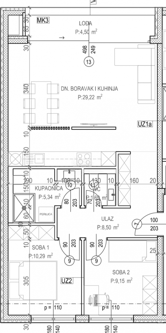 Panoramski razgled, ki traja večno, in moderno stanovanje v kakovostni novogradnji blizu morja
