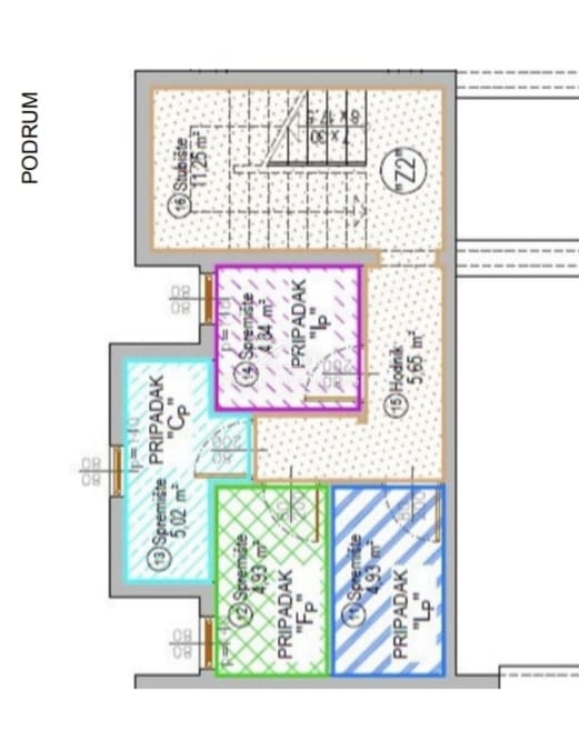 Novo stanovanje z velikim dvoriščem v bližini Poreča