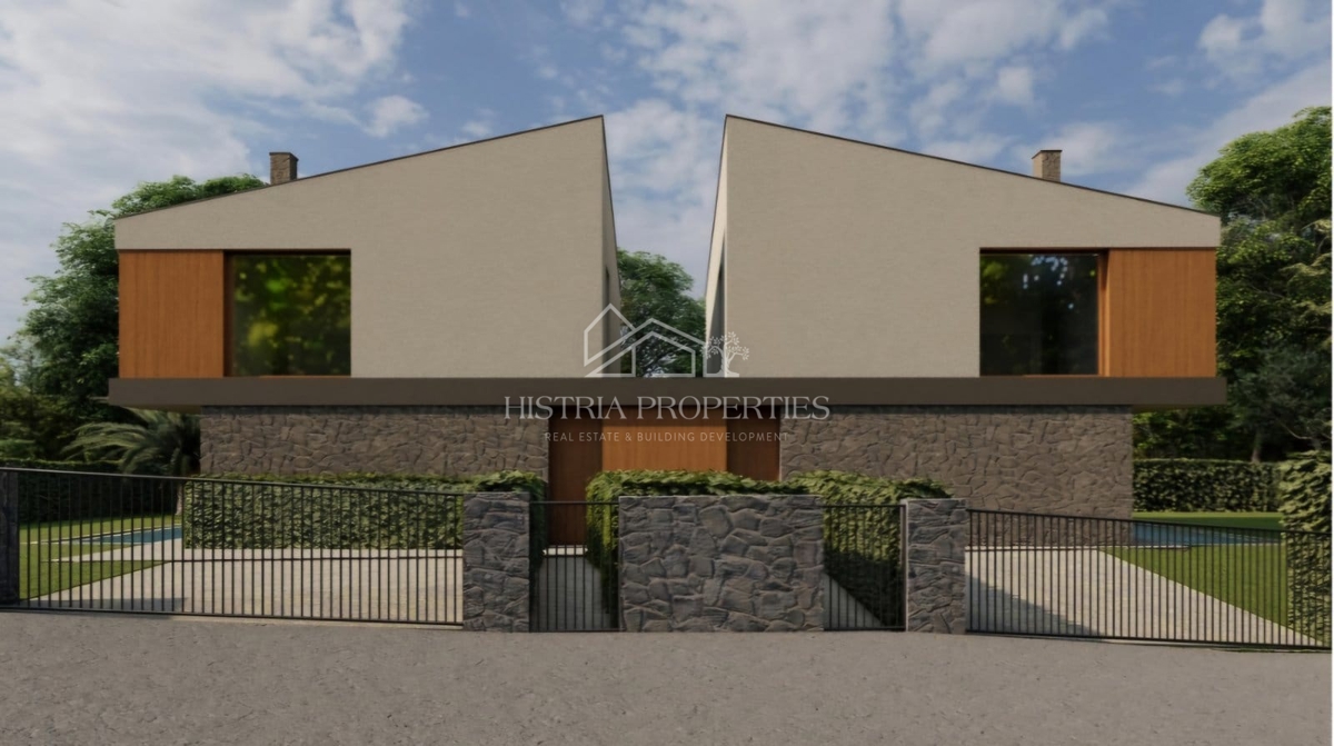 Hiša z osupljivo arhitekturno zasnovo na avtentični istrski lokaciji