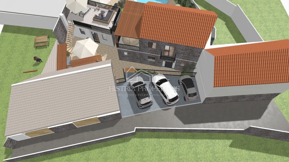 Avtohtona istrska zgodba z zgradbami za prenovo in veliko potenciala