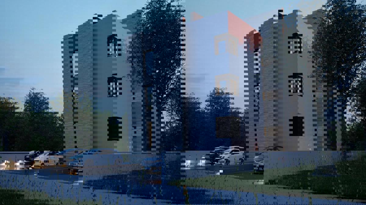 Luksuzna novogradnja - dvigalo, toplotne črpalke, pogled na morje