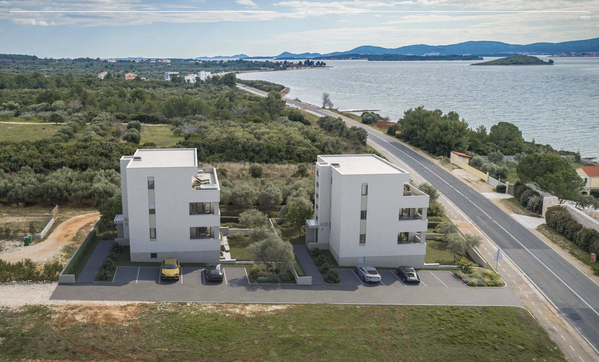 Na prodaj – sodobna stanovanja z razgledom na morje, 80 m od plaže!