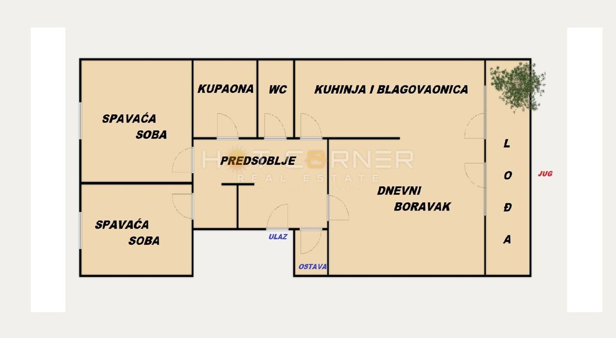 Stanovanje Veruda, Pula, 80m2