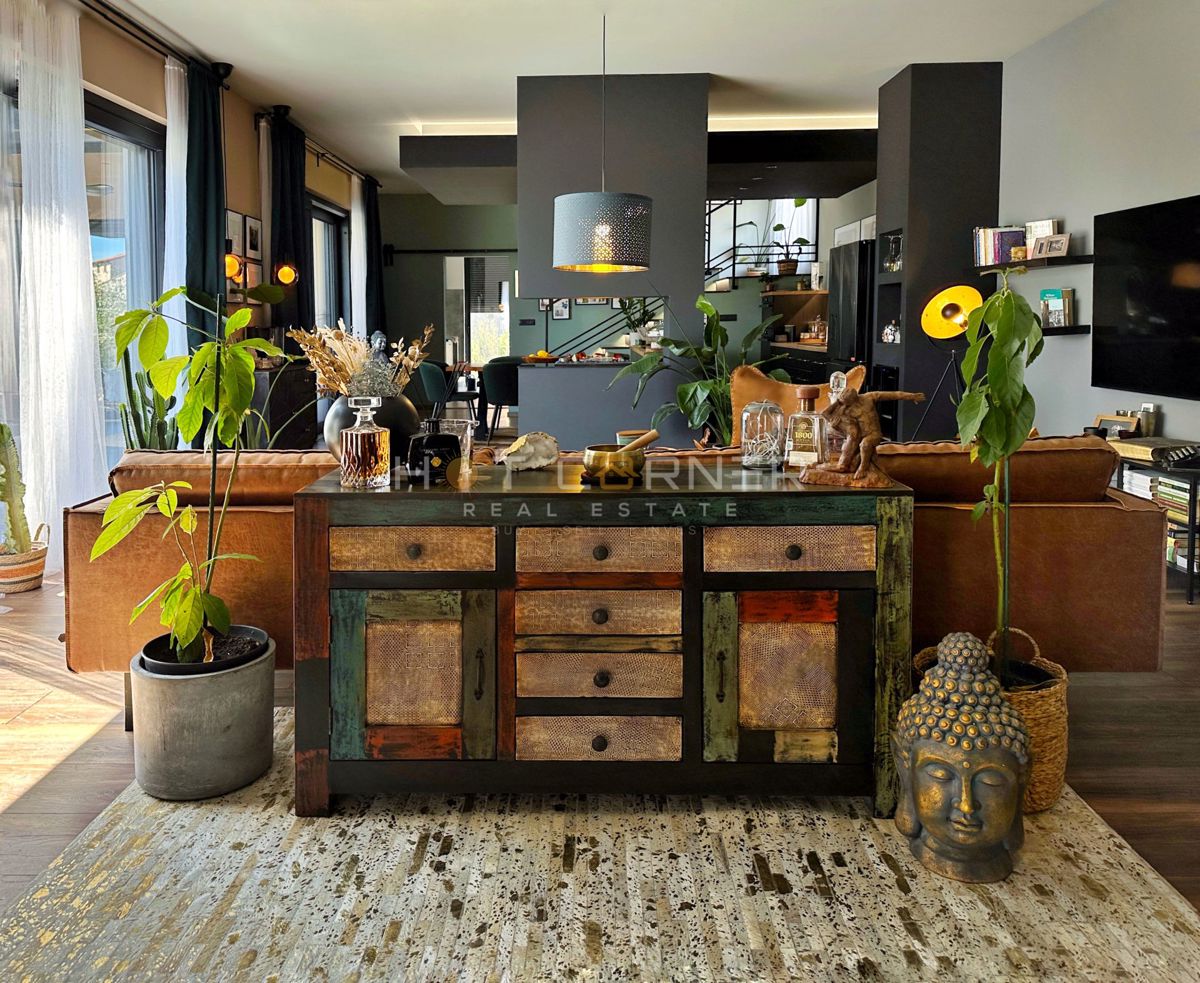 Edinstvena vila v slogu Balija v Istri