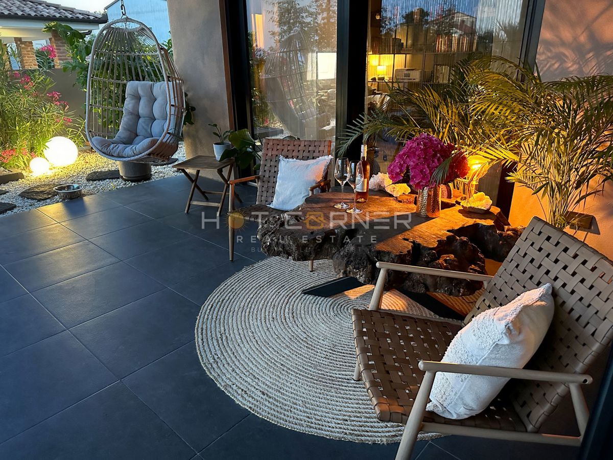 Edinstvena vila v slogu Balija v Istri