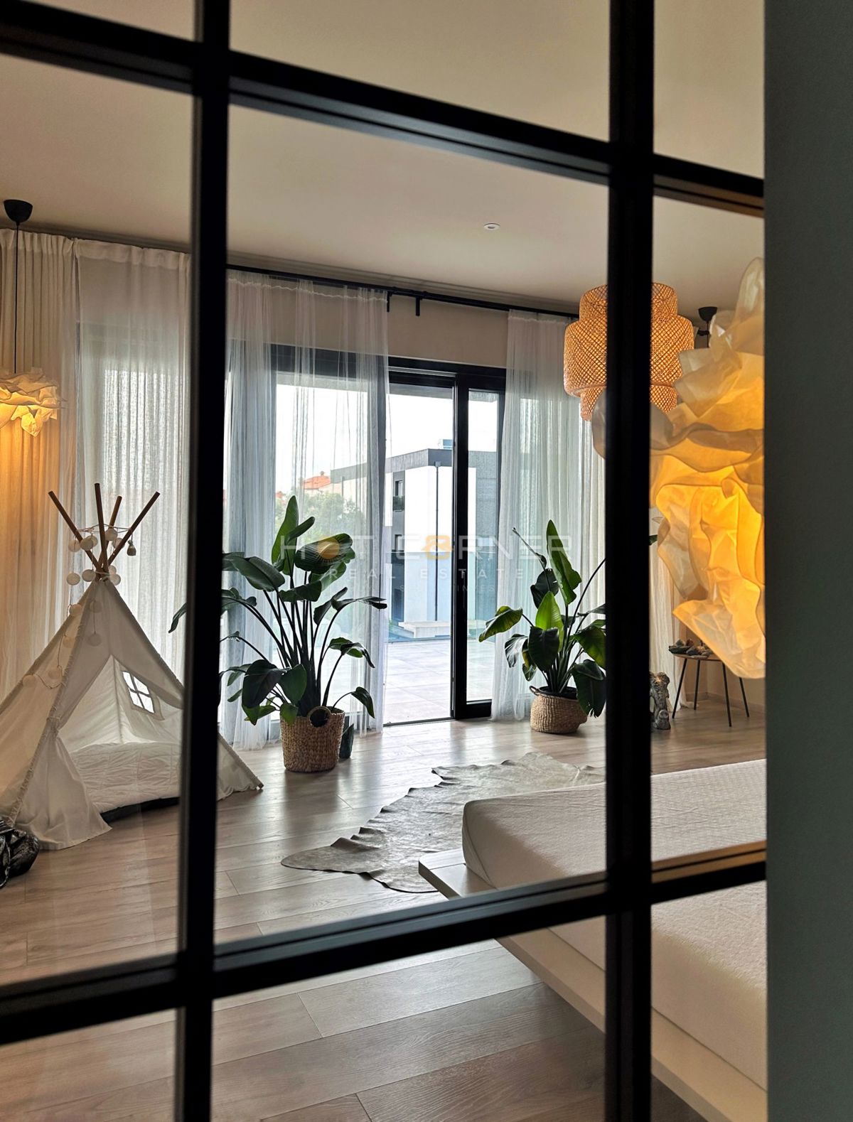 Edinstvena vila v slogu Balija v Istri