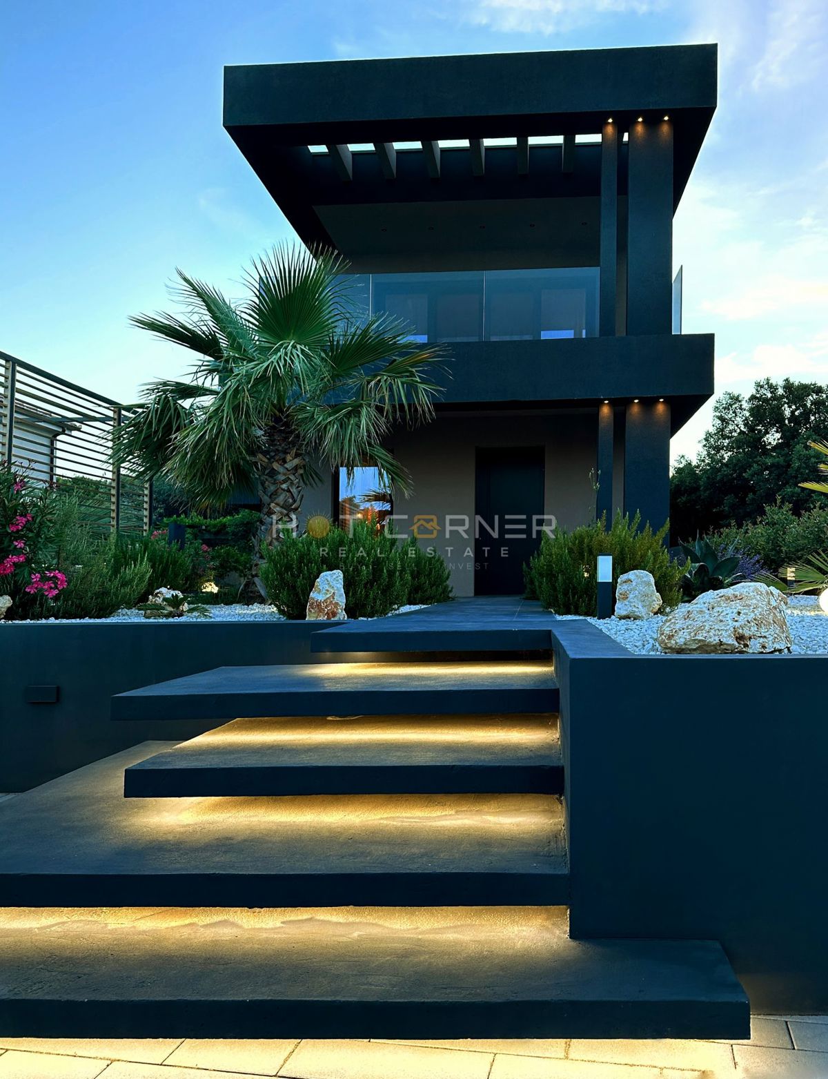 Edinstvena vila v slogu Balija v Istri