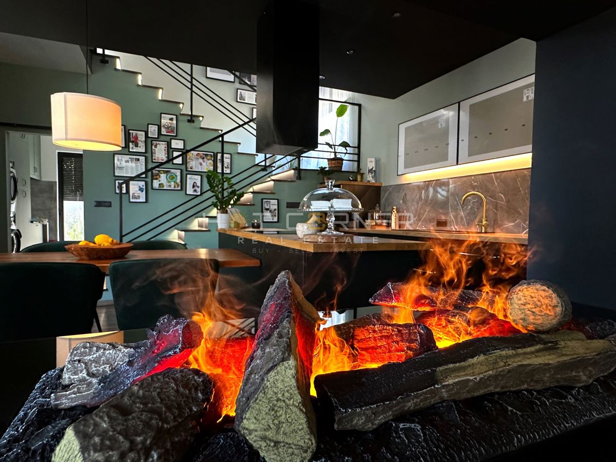 Edinstvena vila v slogu Balija v Istri