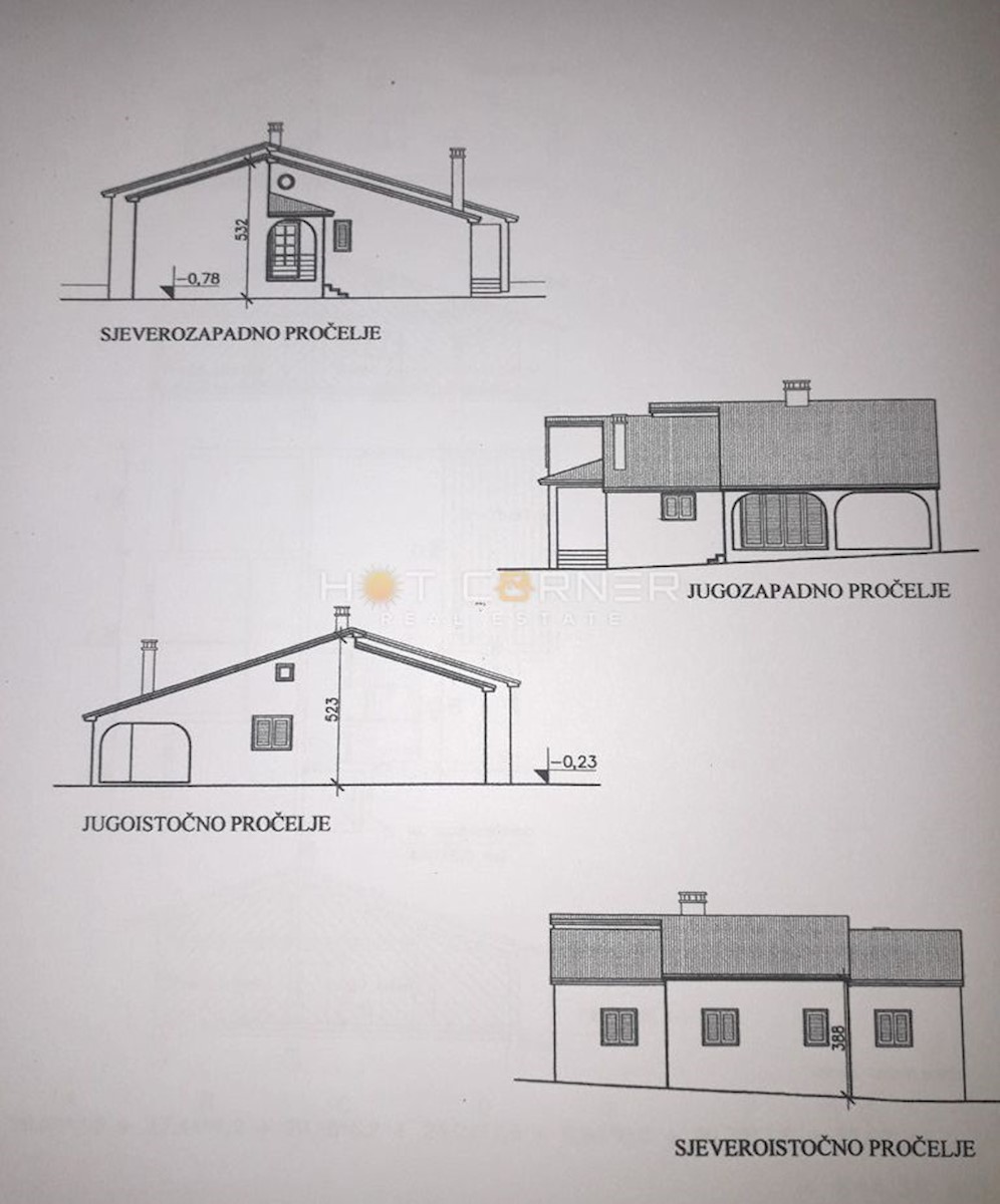 Zemljišče Barban, 2.100m2