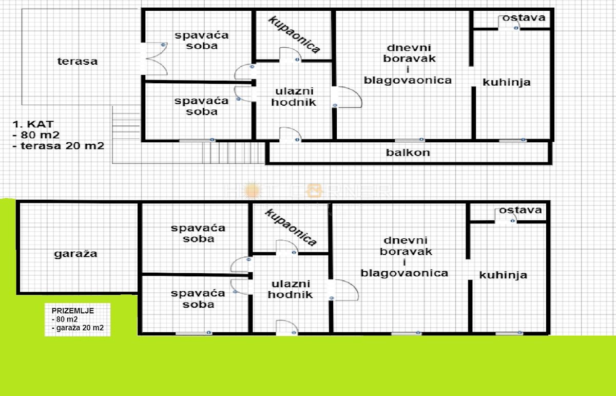 Hiša Marčana, 200m2