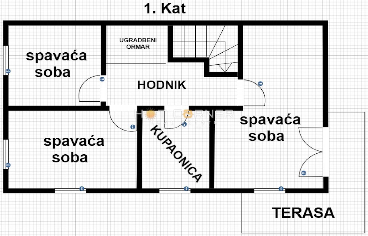 Hiša Banjole, Medulin, 120m2