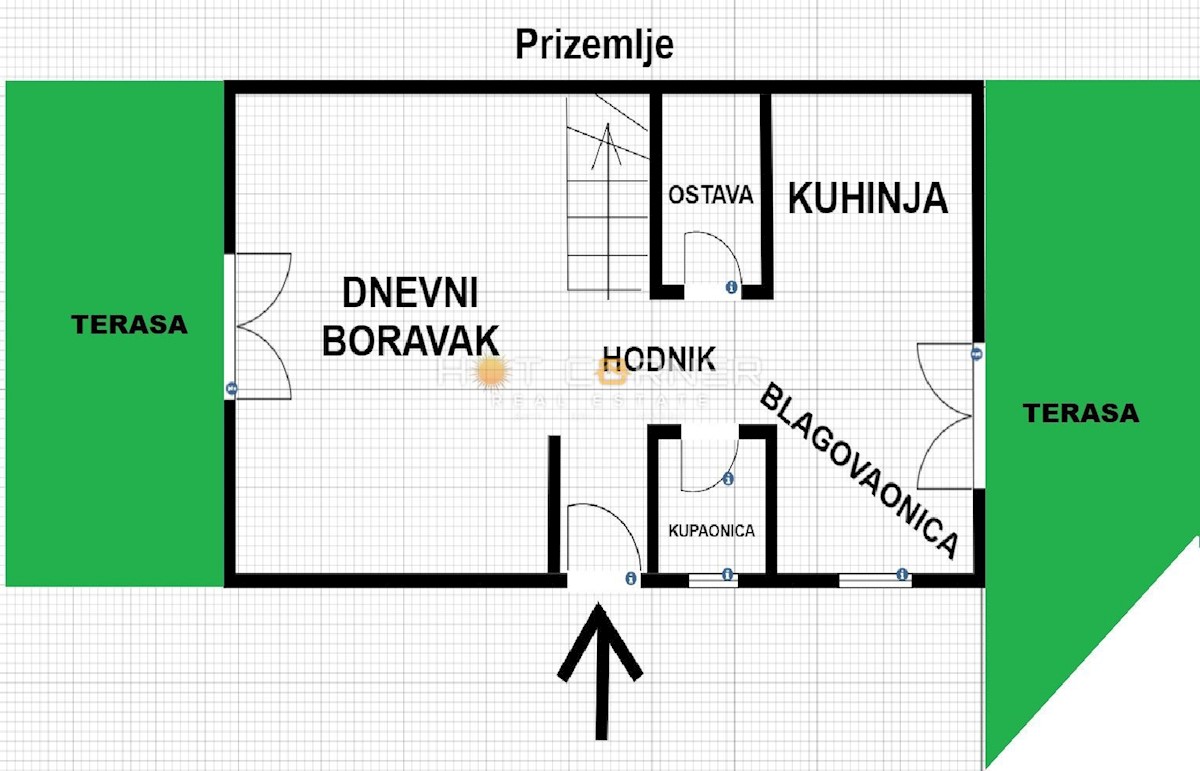 Hiša Banjole, Medulin, 120m2