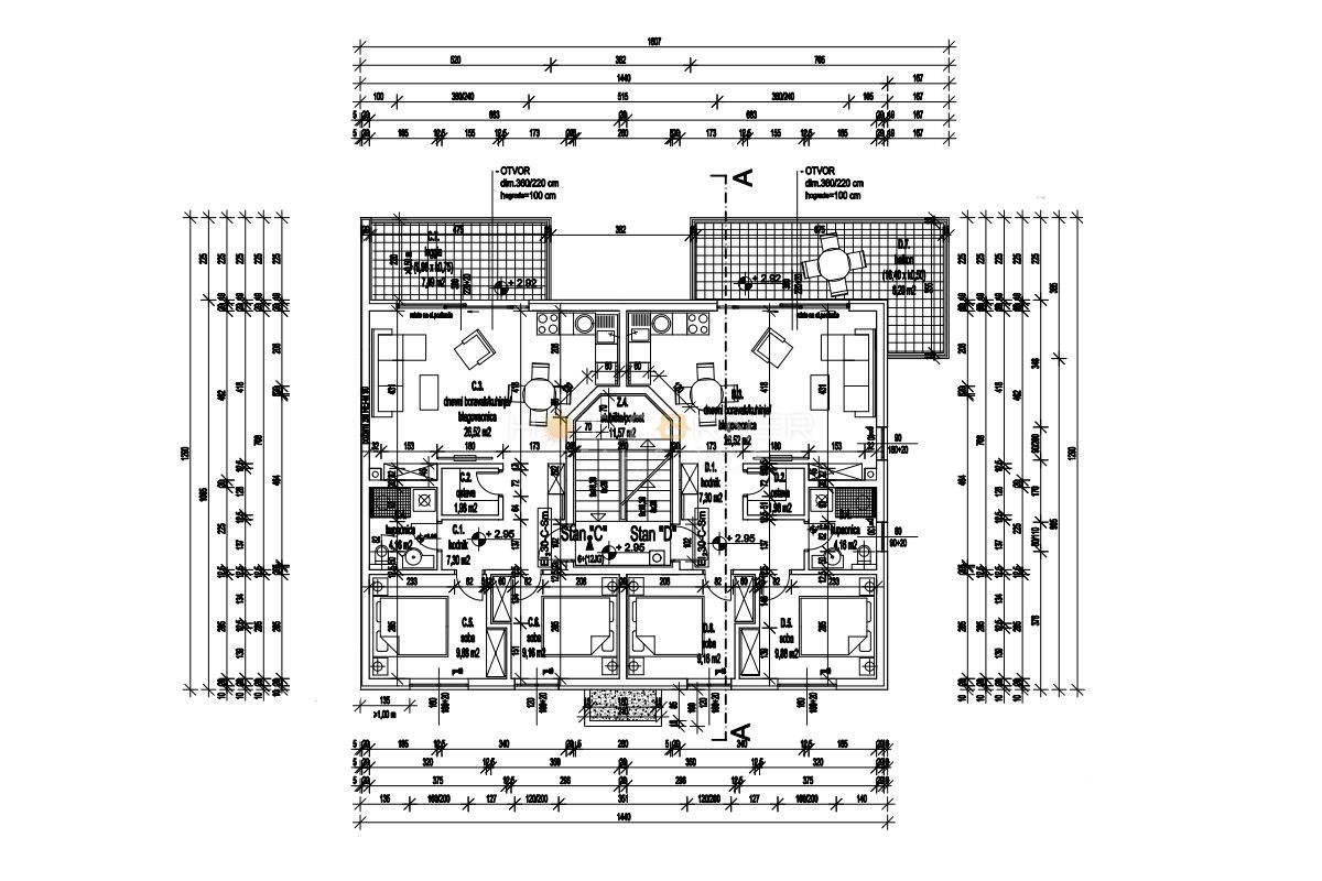 Stanovanje Fažana, 64m2