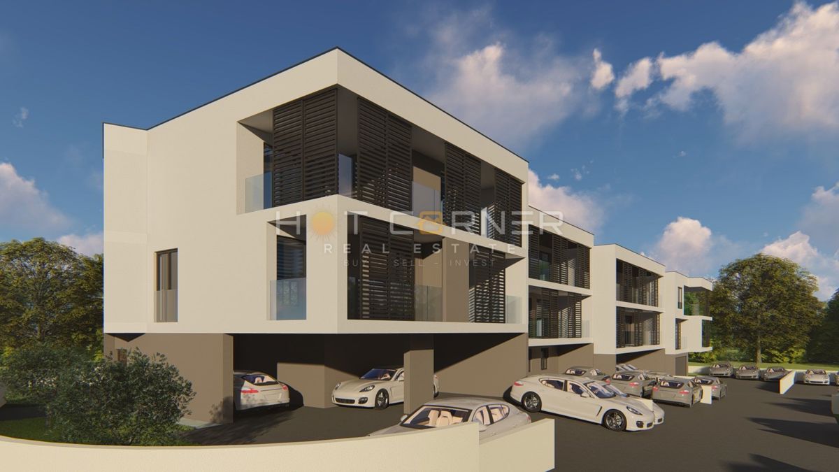 Štinjan, čudovit penthouse, 3 spalnice, terasa 32 m²