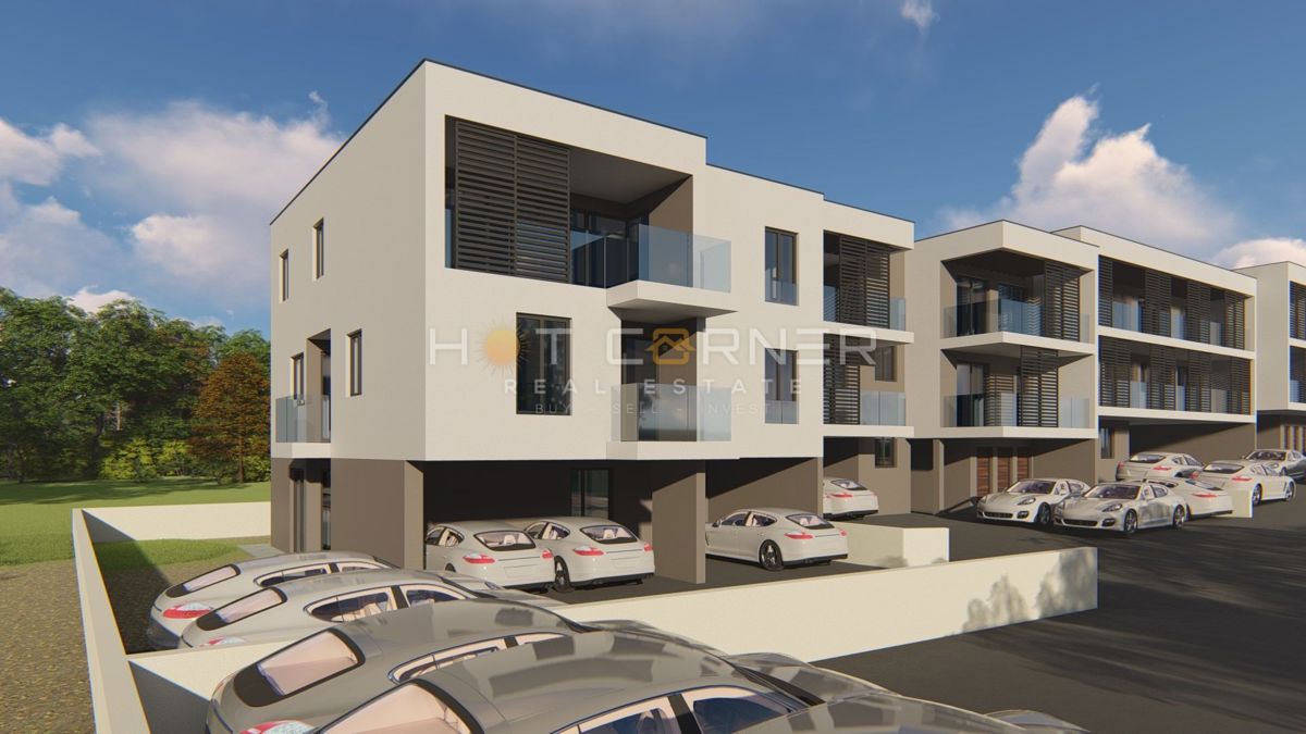 Štinjan, čudovit penthouse, 3 spalnice, terasa 32 m²