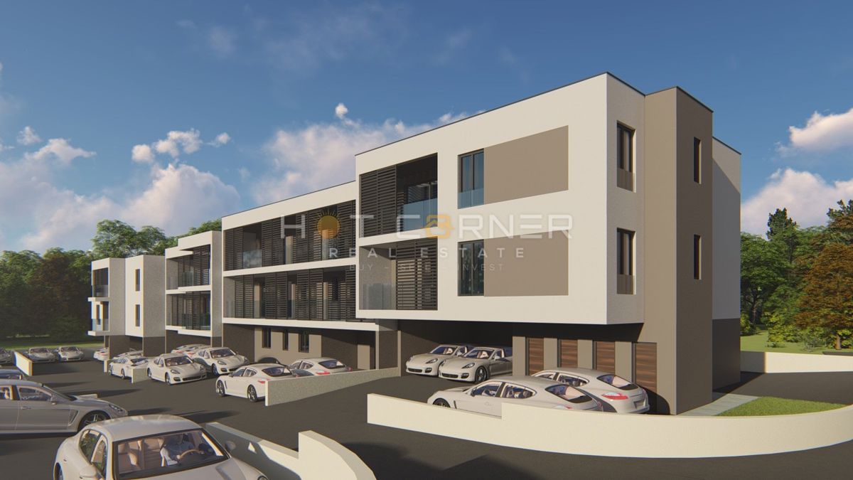 Štinjan, čudovit penthouse, 3 spalnice, terasa 32 m²