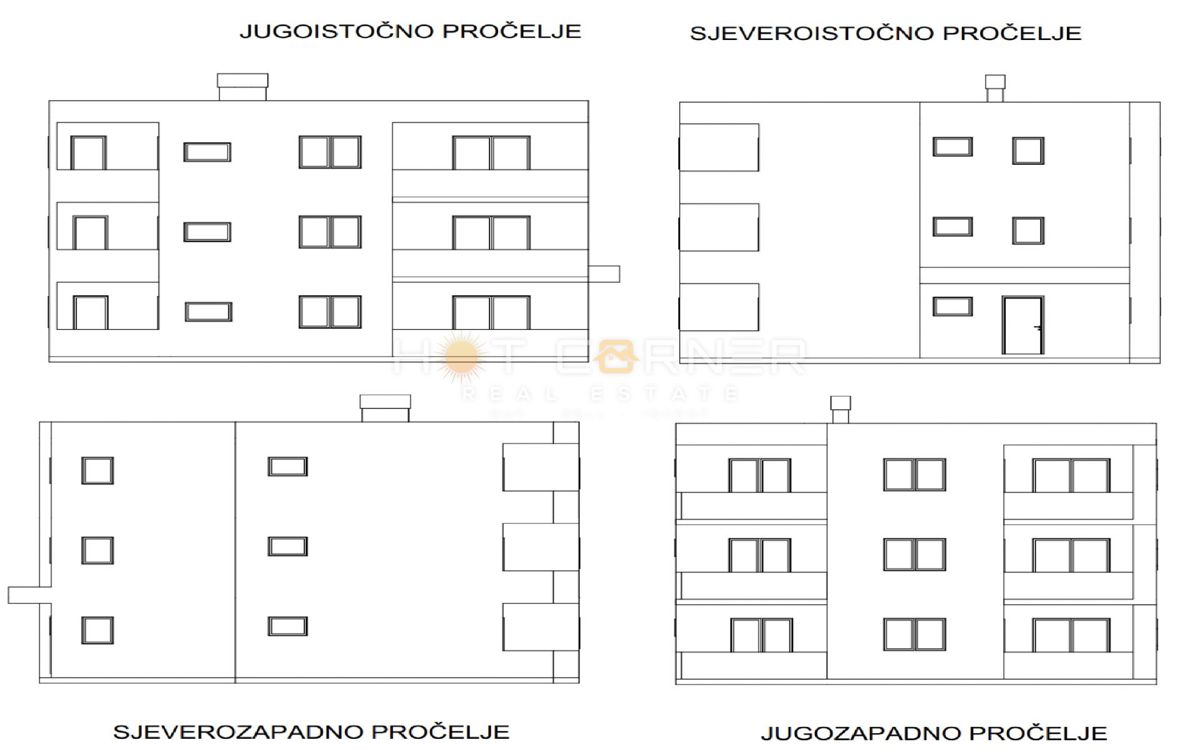 Stanovanje Medulin, 115m2