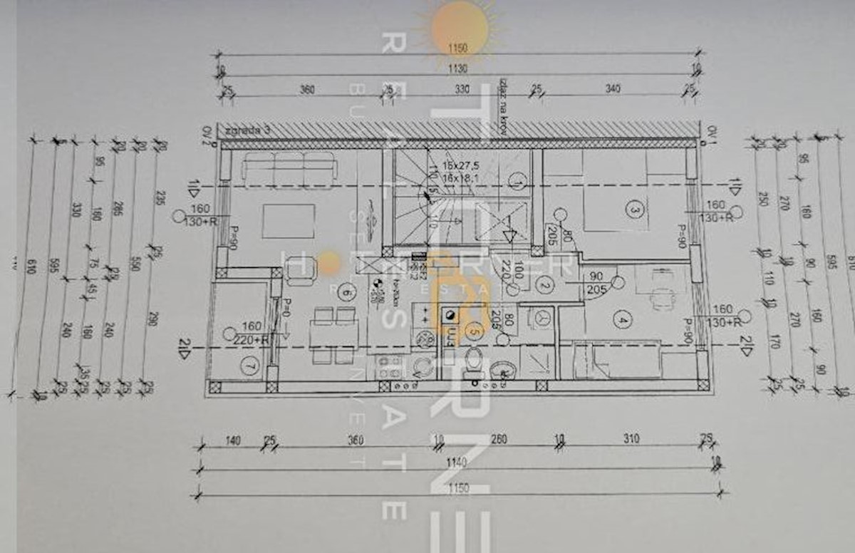 Stanovanje Nova Veruda, Pula, 52m2