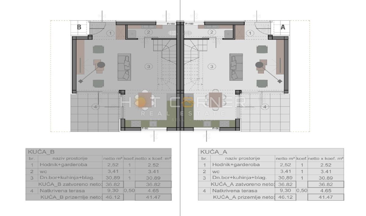 Stanovanje Premantura, Medulin, 57,50m2