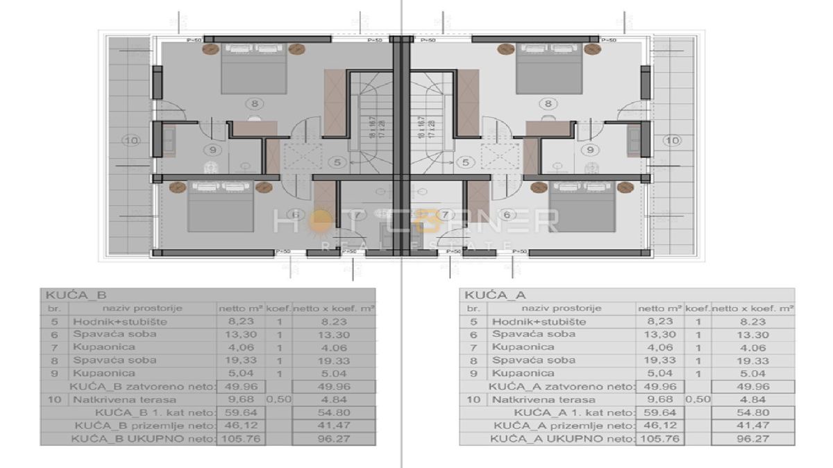 Stanovanje Premantura, Medulin, 57,50m2