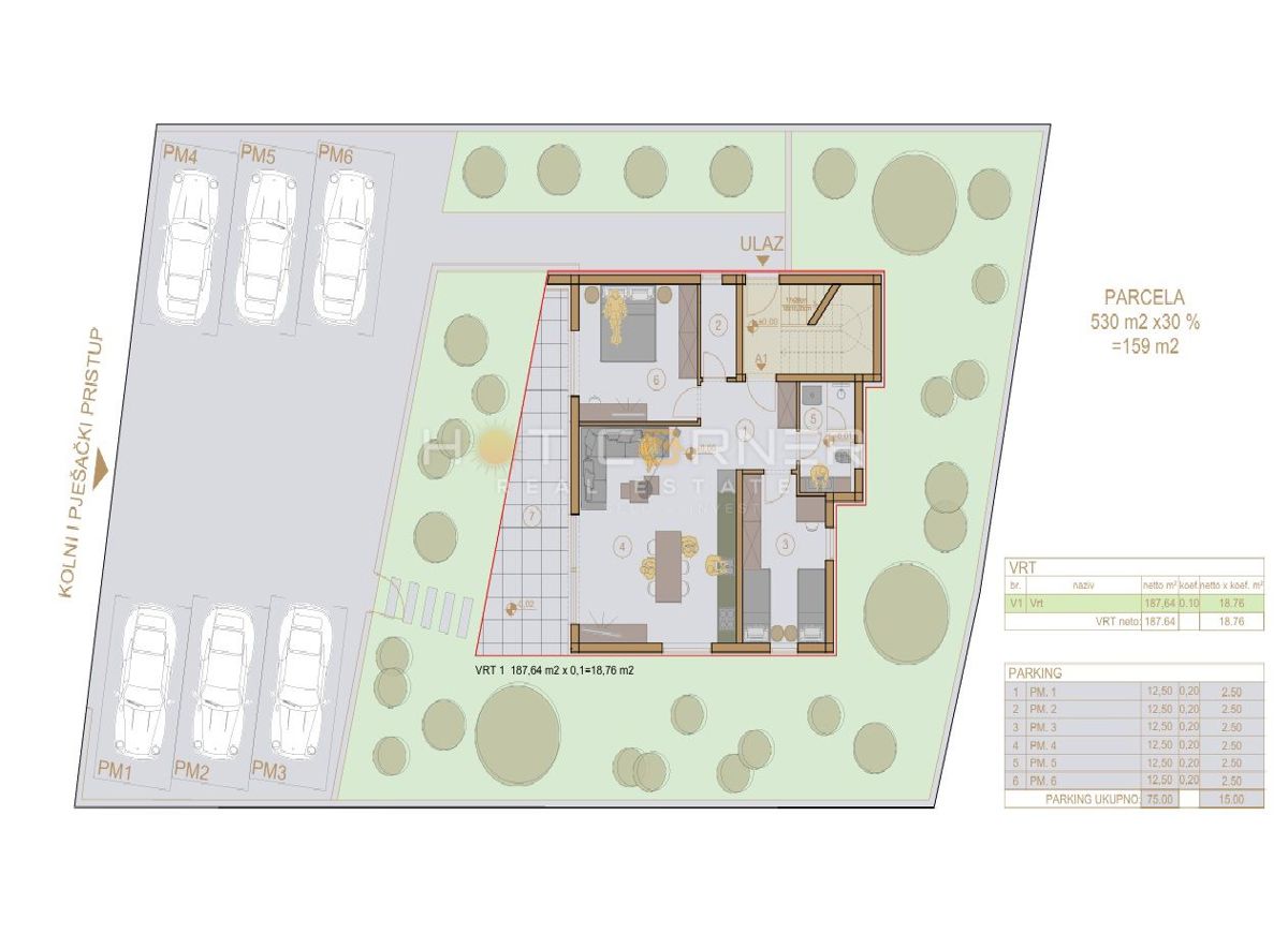 Stanovanje Medulin, 84,50m2