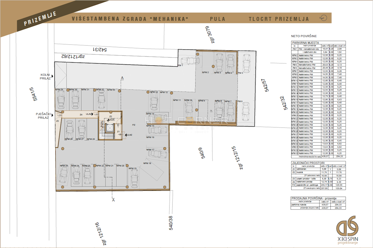 Stanovanje Centar, Pula, 61,89m2