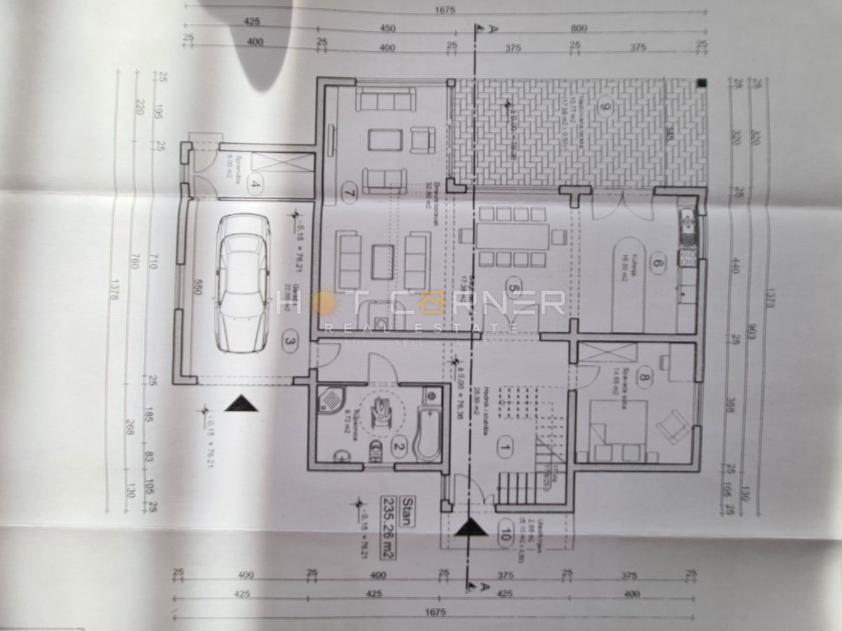 Hiša Fažana, 250m2