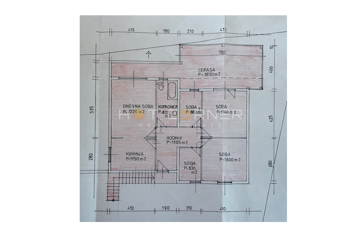 Stanovanje Vinkuran, Medulin, 135m2