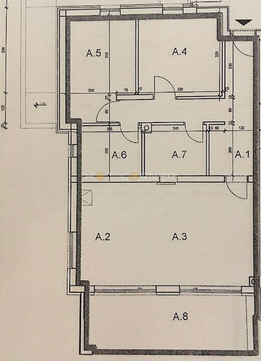 Stanovanje Banjole, Medulin, 84m2