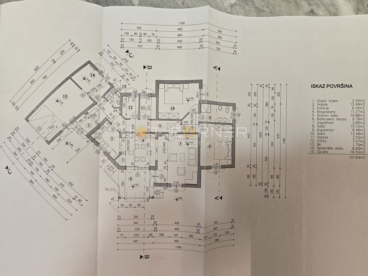 Hiša Loborika, Marčana, 130m2
