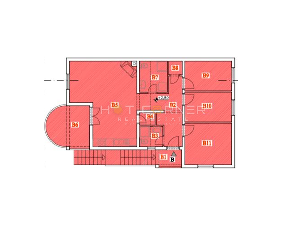 Stanovanje Valbandon, Fažana, 79m2