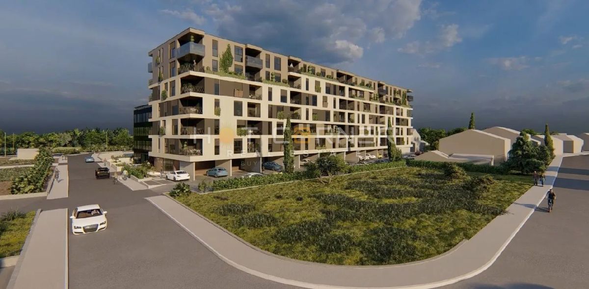 Pula, Monvidal, elitna nova stavba, dvigalo, penthouse, 3. nadstropje, tri strani sveta