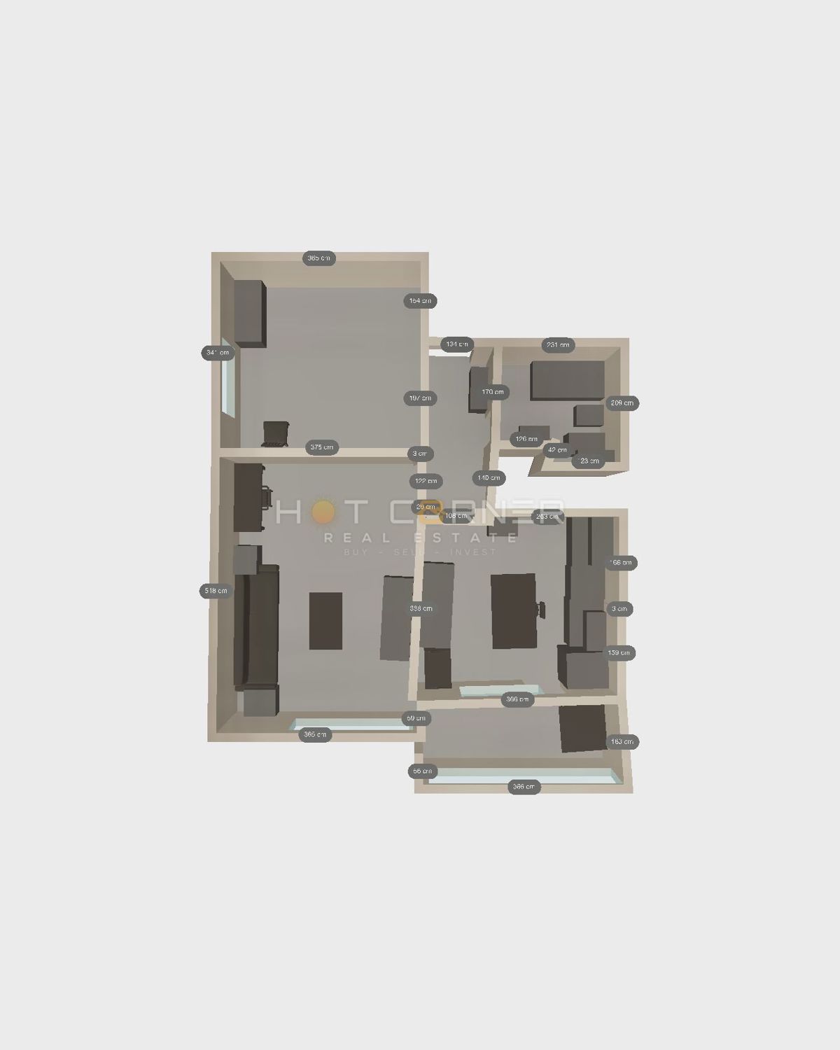 Stanovanje za prenovo v centru Pule – 56 m²