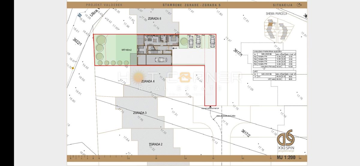 STAN V PRITLIČJU Z VRTOM, VALDEBEK