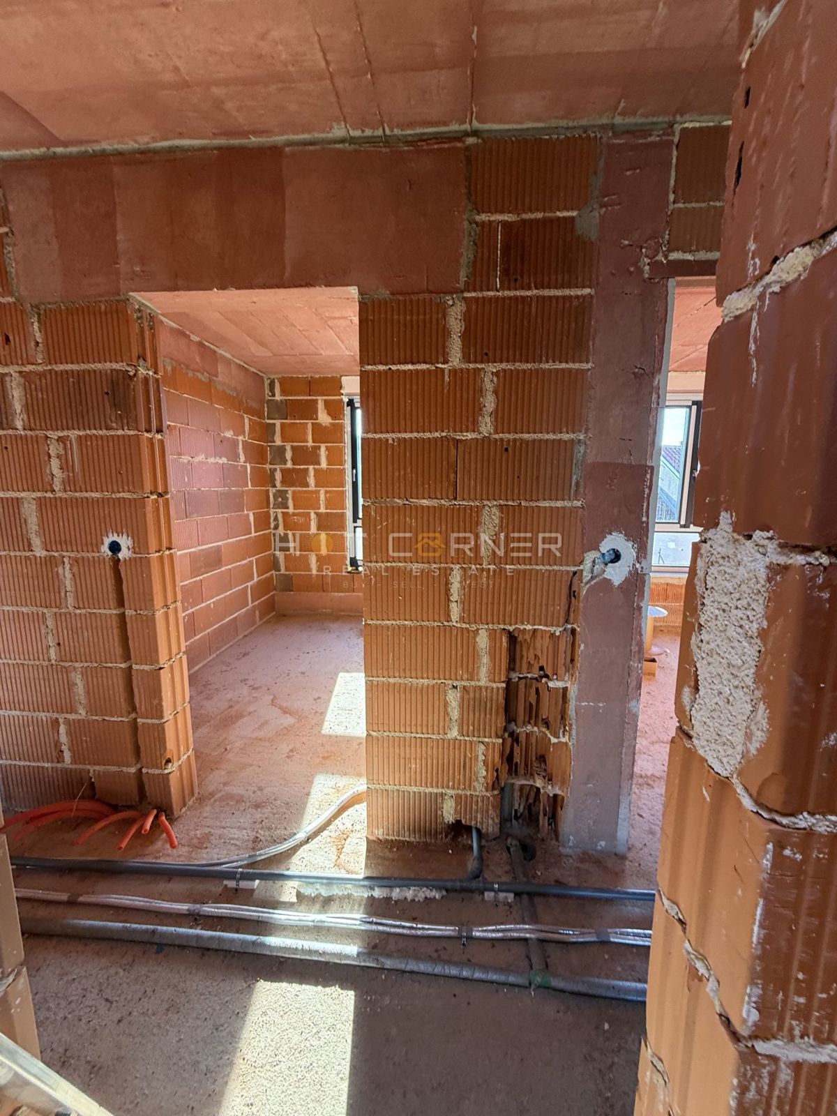 Štinjan, penthouse, 3 spalnice, velika terasa, pogled na morje, 3 minute vožnje od plaže Puntižela!