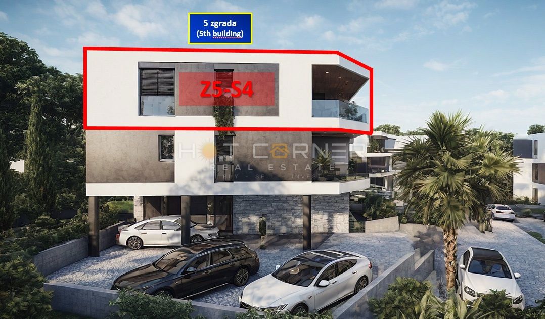 Moderen penthouse, 3 spalnice, ogromna terasa, blizu morja!