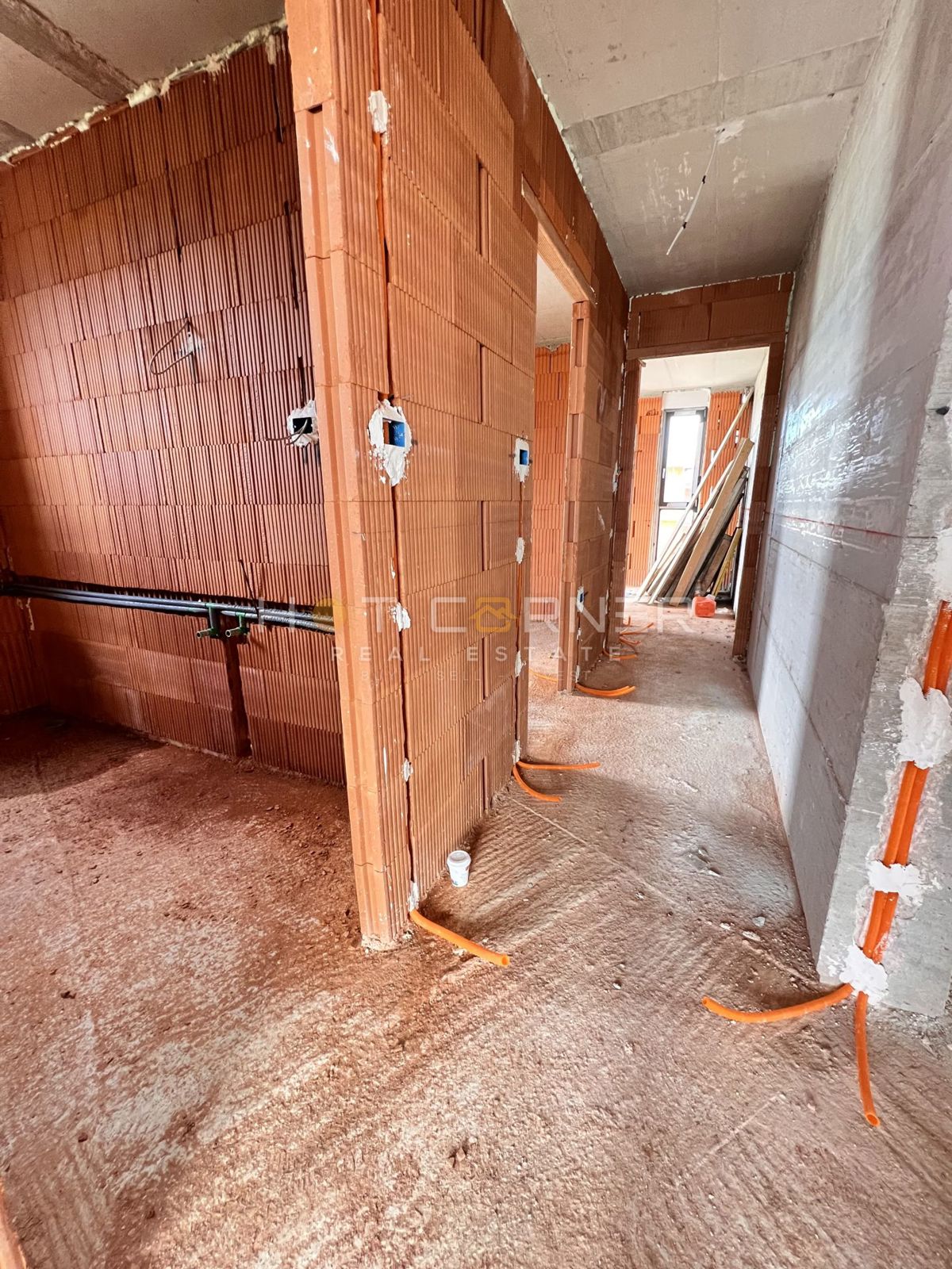 Medulin, 500 m2 od plaže, pogled na morje, 2 SS