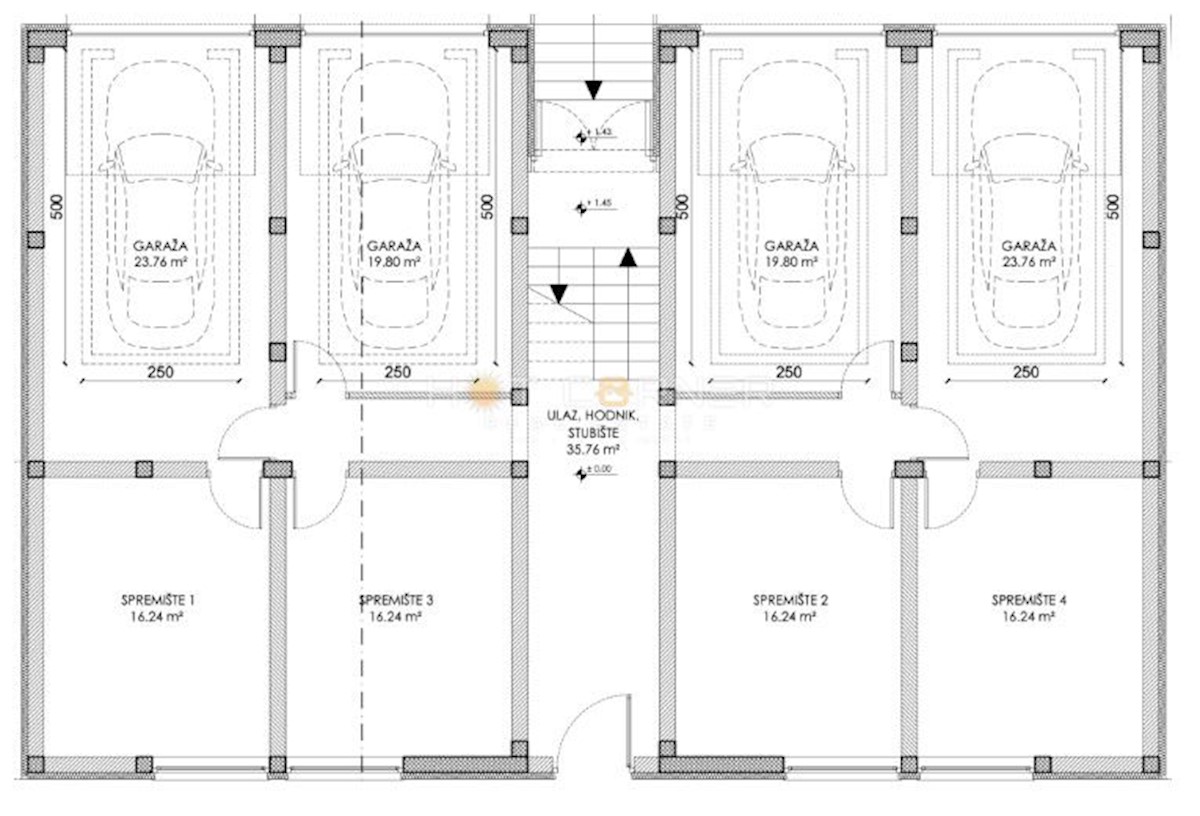 Stanovanje Štinjan, Pula, 125m2